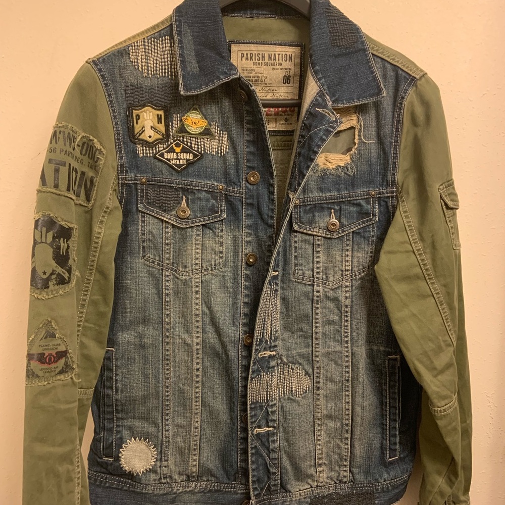 Parish Nation Men Denim Jacket